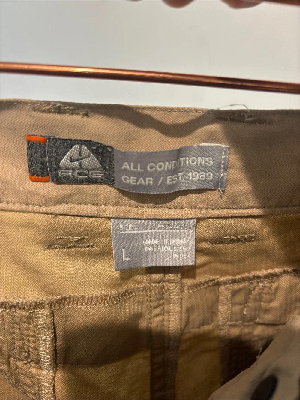 Nike ACG Convertible Zip Off Hiking Pants/Shorts Utility Outdoor